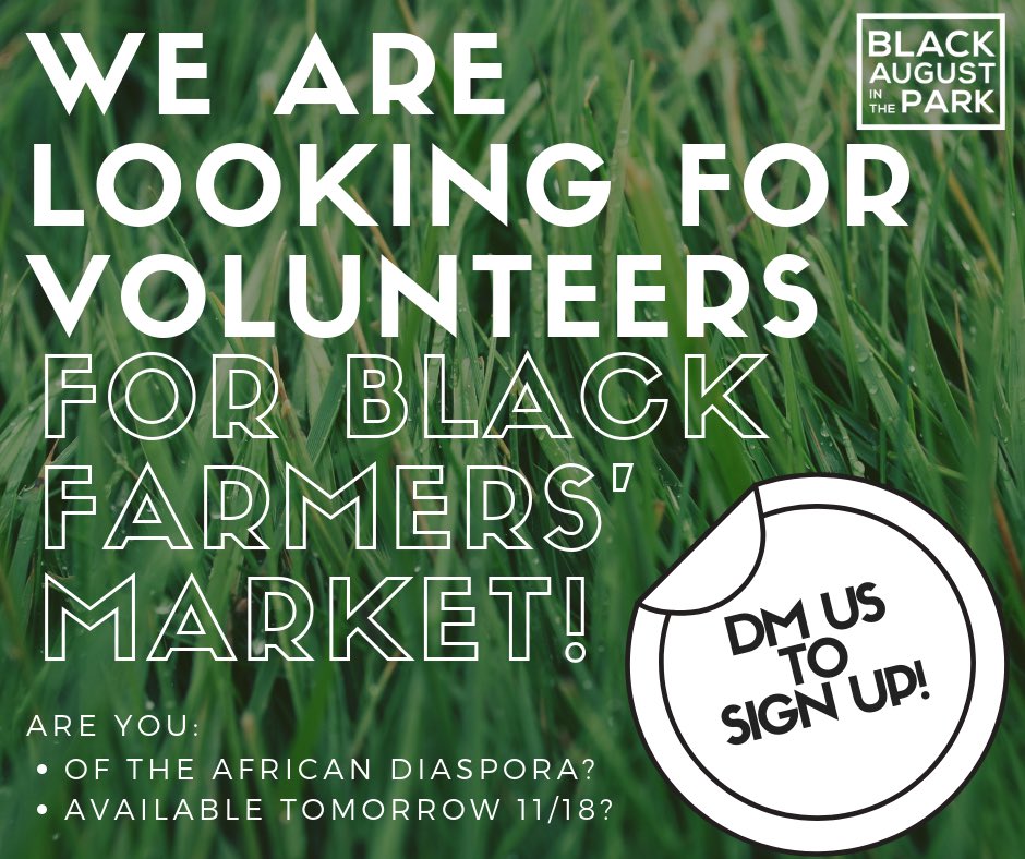 BlackAugustNC's tweet photo. Hey! We are still looking for volunteers for Black Market tomorrow! Interested! https://t.co/MCOhYslK4p https://t.co/V7sGAzfdwG