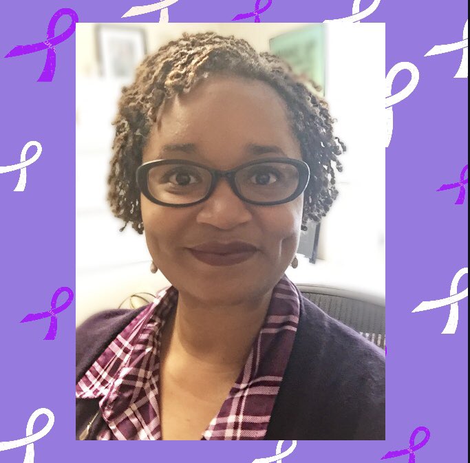 washtenawzetas's tweet photo. #NationalPrematureAwarenessDay Check out Soror Jackie wearing her purple to promote awareness of Premature Births💜💙#ZPAP2018 #MarchofDimes #WorldPrematurityDay #ZPhiB 💙💜 https://t.co/TD6kM7RF81