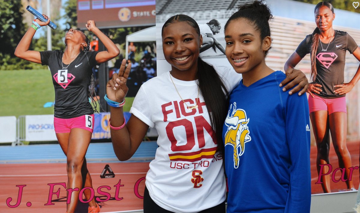 cjpublishingco's tweet photo. Congratulations to Jaszyne Frost! USC bound. Fight On! @DTwiin @iamjazzzyyy @imsyydthekydd @SerraTrack @PrepCalTrack @breezepreps @MilesplitCA @USC_Track_Field #USCtrack #sprinter @dailytrojan #Serraspeed https://t.co/ovQYxM8mwx