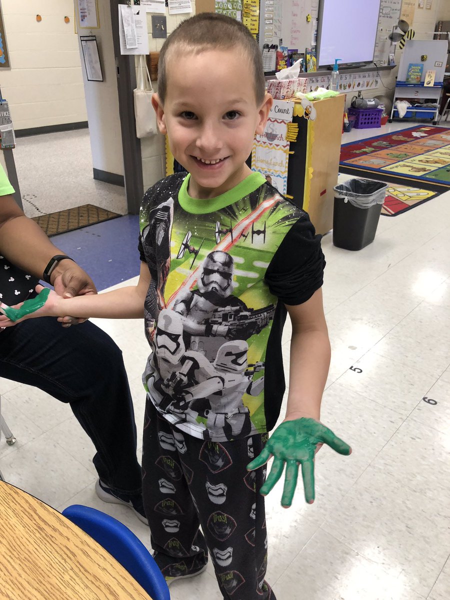 sandy_grove's tweet photo. Kindergartners had a fun day at Saturday school! #SGESdoves @KimFoleyEDU https://t.co/q9uX99BaGz