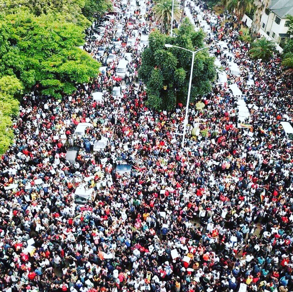 PastorEvanLive's tweet photo. 1year ago...I will NEVER regret standing with my countrymen. Yes little has changed outside us, however much has changed inside us. Today we stand up more &amp; speak up more. We reignited in each other a hope that cannot be extinguished, the march will never end #WeAreOne #Believe https://t.co/p1YTvSALnl