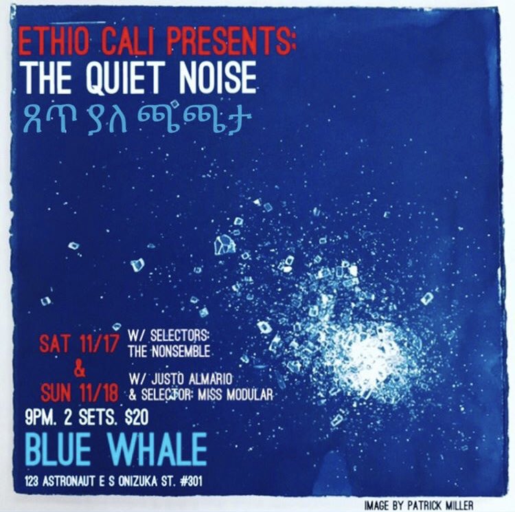 at <a href="/bluewhalemusic/">blue whale</a> tonight &amp; tomorrow we are exploring the quiet &amp; the not so quiet... #thequietNOISE performing the 🎶 of #hailumergia #horacesilver #cliffordbrown #yuseflateef <a href="/LittleDragon/">little dragon</a> #amaretoure #alanshorter <a href="/WayneShorter/">Wayne Shorter</a> <a href="/prince/">Prince</a> &amp; more...