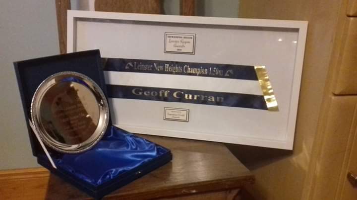 Capt Geoff Curran received these awards at the Leinster Region Awards. Ringwood Glen winning the 1.50m and Drumillar Lough winning the 1.40m league. Both horses purchased by the Army 10 years ago and still going strong, thanks to the great care they receive by all our staff@dfpo