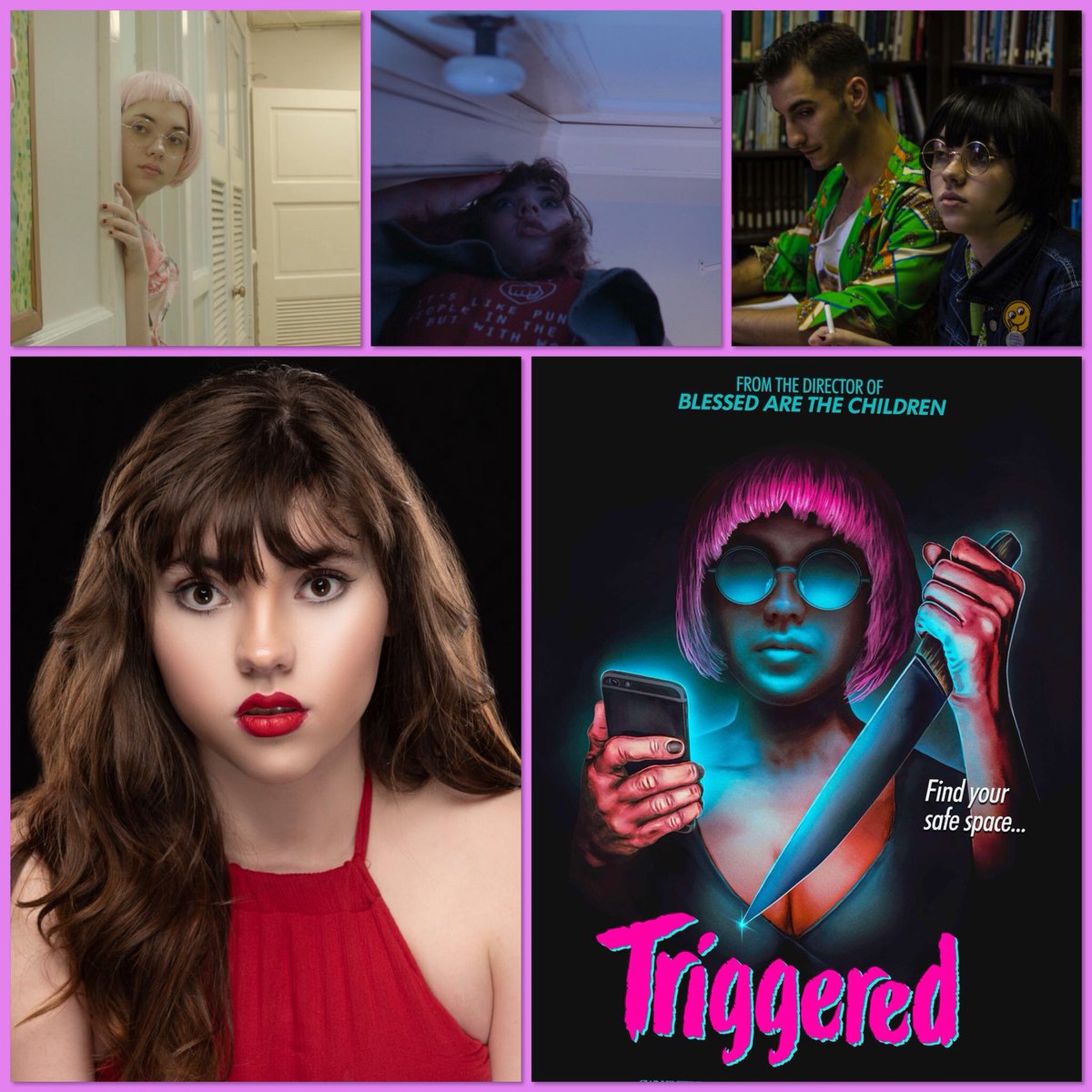 rogersphilip101's tweet photo. In my new @HorrorOnSea interview on @BlazingMinds I talk to actress Meridith Mohler about her role in @TriggeredMovie from writer-director Chris Moore.
Playing at #HorrorOnSea on 13th Jan 2019
https://t.co/O9WrY7F8iA
#HOS2018 #Triggered #SupportIndieFilm #HorrorRetweets https://t.co/yo10RPhBQo
