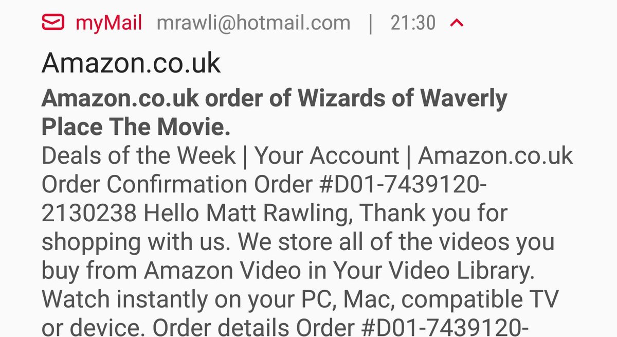 mattrawli's tweet photo. As if @rrhiannonkate just made me rent Wizards of Waverly place the movie from amazon, dunno what she's more excited for this or Venice 😂 https://t.co/rWo6mXuRwx