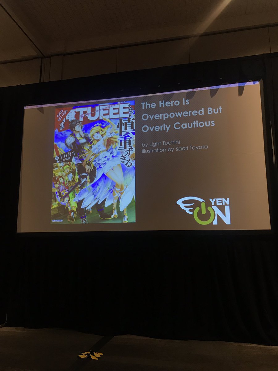 #NEWLICENSE: The Hero Is Overpowered But Overly Cautious (light novel) #ANIMENYC #YENPRESS