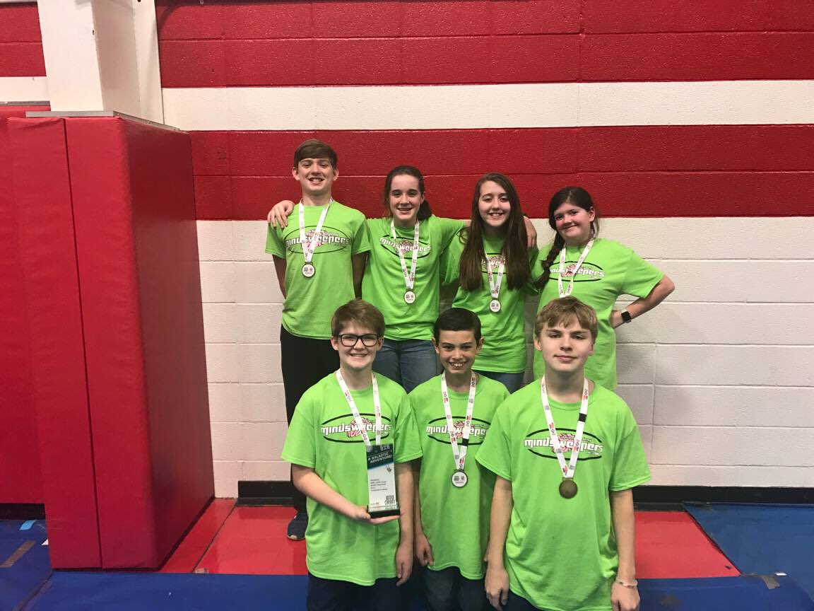 FLLTeam4273's tweet photo. We won! Great job to all the other teams! Today was awesome! #FLL #FIRST #robotics #mindsweepers #2018 #wewon #greatday https://t.co/g0CZDCTc0a