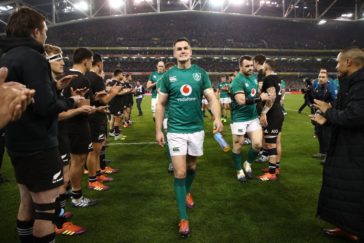 AllBlacks's tweet photo. REPORT | @IrishRugby topple All Blacks for famous Dublin win. 

➡️ https://t.co/M3yPRAbss6  

#IREvNZL 🇳🇿☘️ https://t.co/BvkEDvYNye