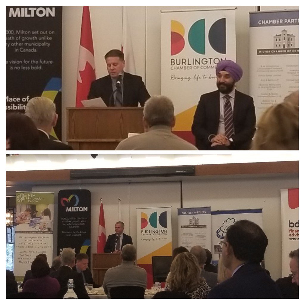 Niikkibb's tweet photo. Awesome and informative presentation yesterday from Jayson Myers from NGen and @NavdeepSBains regarding the Advanced Manufacturing Supercluster! #innovative #AI #DATA thanks @MiltonChamber et. Al. For hosting! https://t.co/IczlyNaeIf