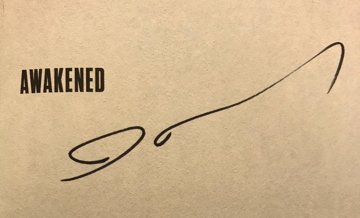 Whenever I have to sign one of those electronic pads in stores, I just copy <a href="/jamessmurray/">Murr</a> signature. Nobody checks these things anyway, and it’s a lot quicker to write this than sign my own name. 😂🤪