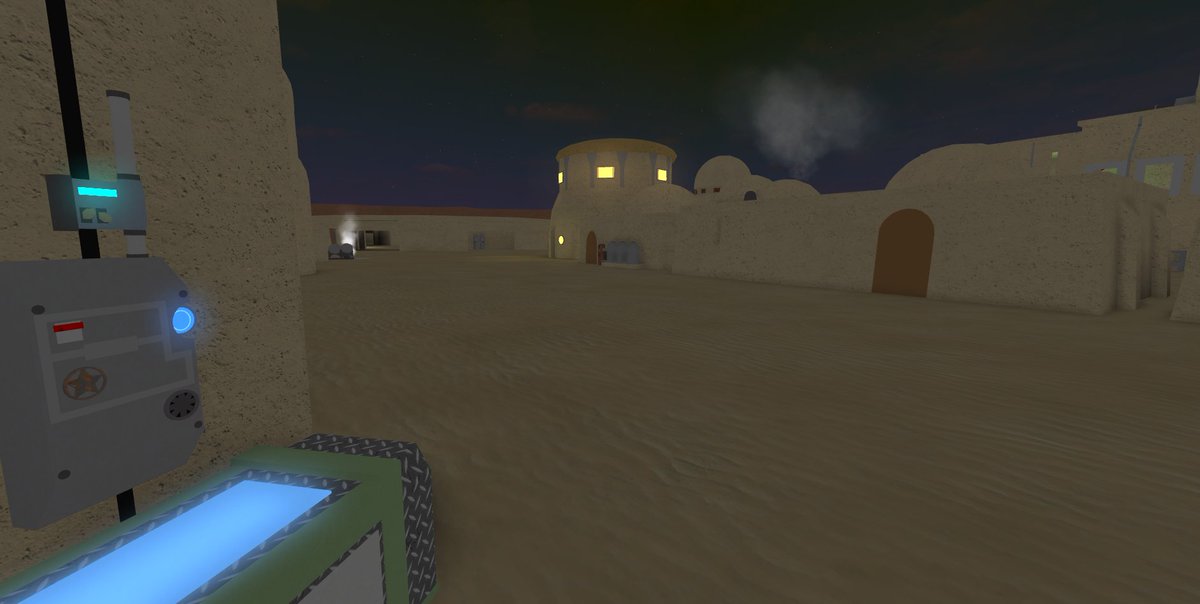 tor_RBX's tweet photo. Mos Ila, a small spaceport surrounded by dismal prospects and a failed mining industry, will be one of the spawning locations for someone living out in the frontier world of Tatooine.

Join our Discord for frequent dev diaries and more!
https://t.co/vUGk2iPyXl

#RobloxDev #Roblox https://t.co/66MPGbuAtu