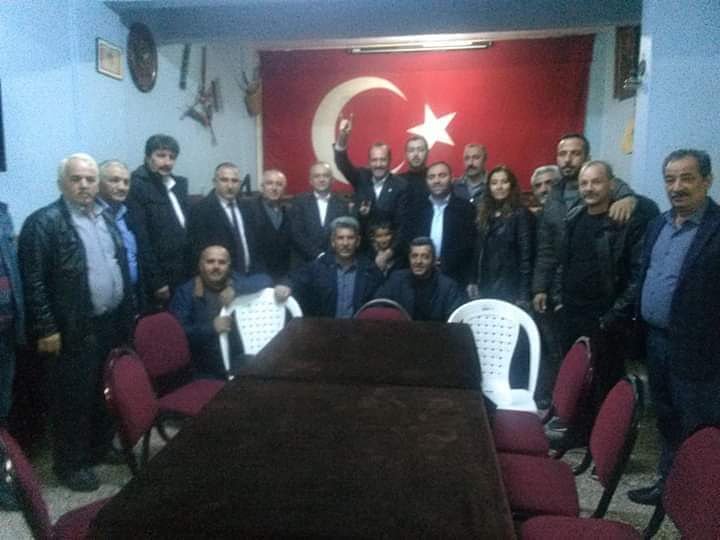 MHP İzmir Milletvekili Sn.Tamer Osmanağoğlu Bey ve ilçe başkanımız Sn.Mehmet Aydın Bey ile birlikte, Bayraklı Yamanlar Mah. Erzurum Tortumlular Derneğine teşekkür ziyaretlerinde bulunduk.