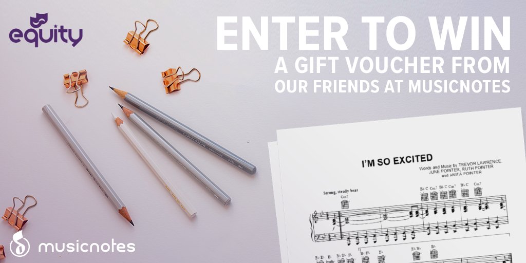 #Win a £100 @musicnotes voucher! RT and follow both us and @musicnotes to enter! This competition closes at 9pm on Saturday 24th November. We are also giving away a second voucher via our instagram! #YWM18 #Competition #SheetMusic #Singer #Actor #Dancer #Auditions #Castings