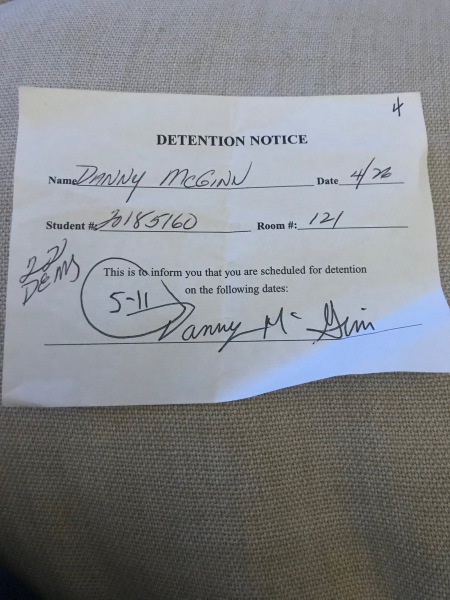 Barry2Dan's tweet photo. ⁦@dannymcginn1551⁩ ⁦@MAC_Barry67⁩ 
McGinn cleaning my office and look what I found !?😂 you need this ? I’ll bring it to alumni game Thursday at SHANNY!☘️⁦@Shanny_Football⁩ https://t.co/xGiuHrUaNc