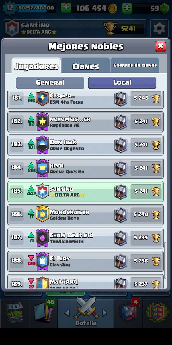 Mi primera vez en el top local🇦🇷🇦🇷🇦🇷