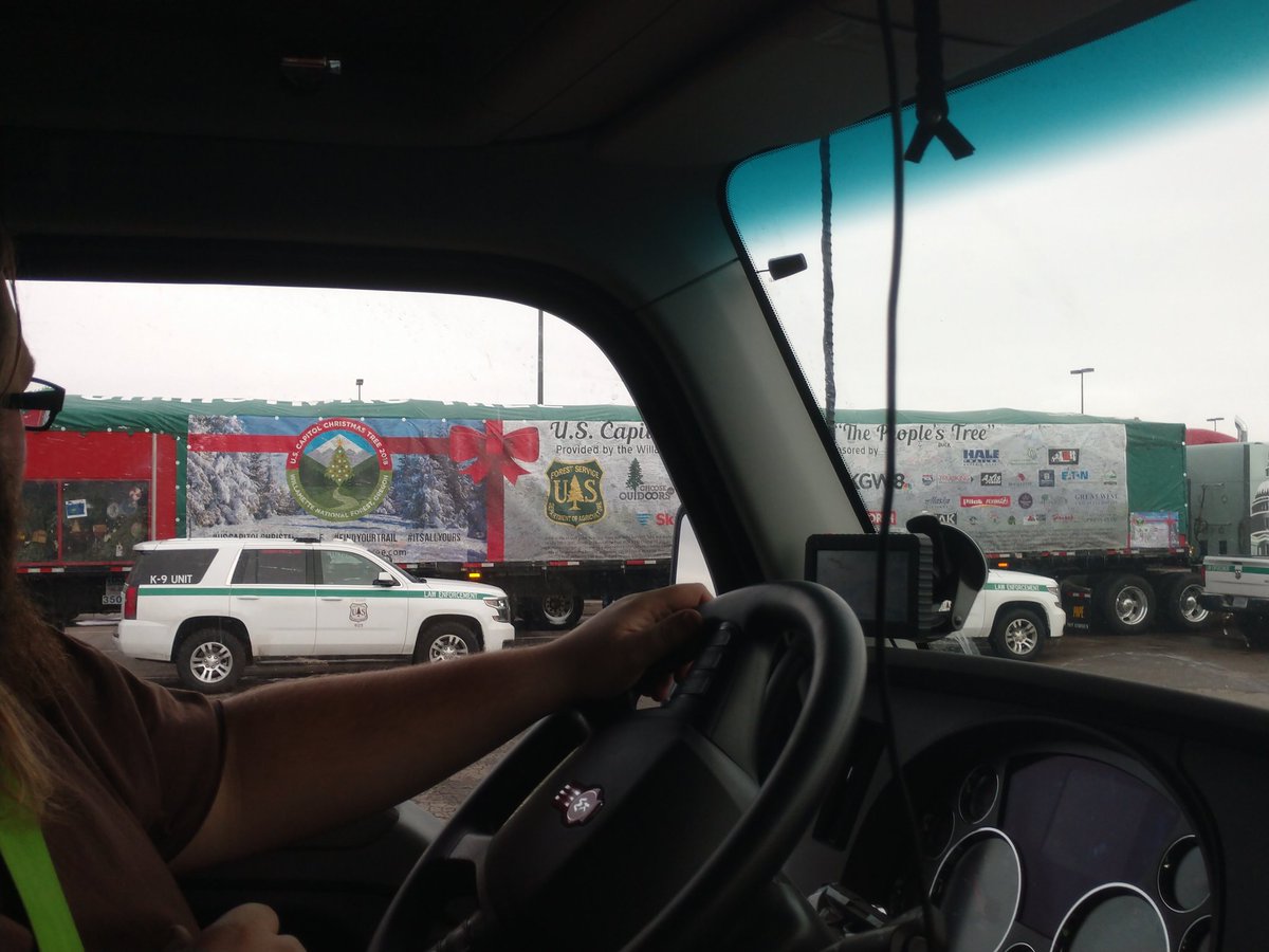 ResidentTrucker's tweet photo. After 3 - 4 days we finally found the tree #TrackTheTree https://t.co/IfDrP6ODVg