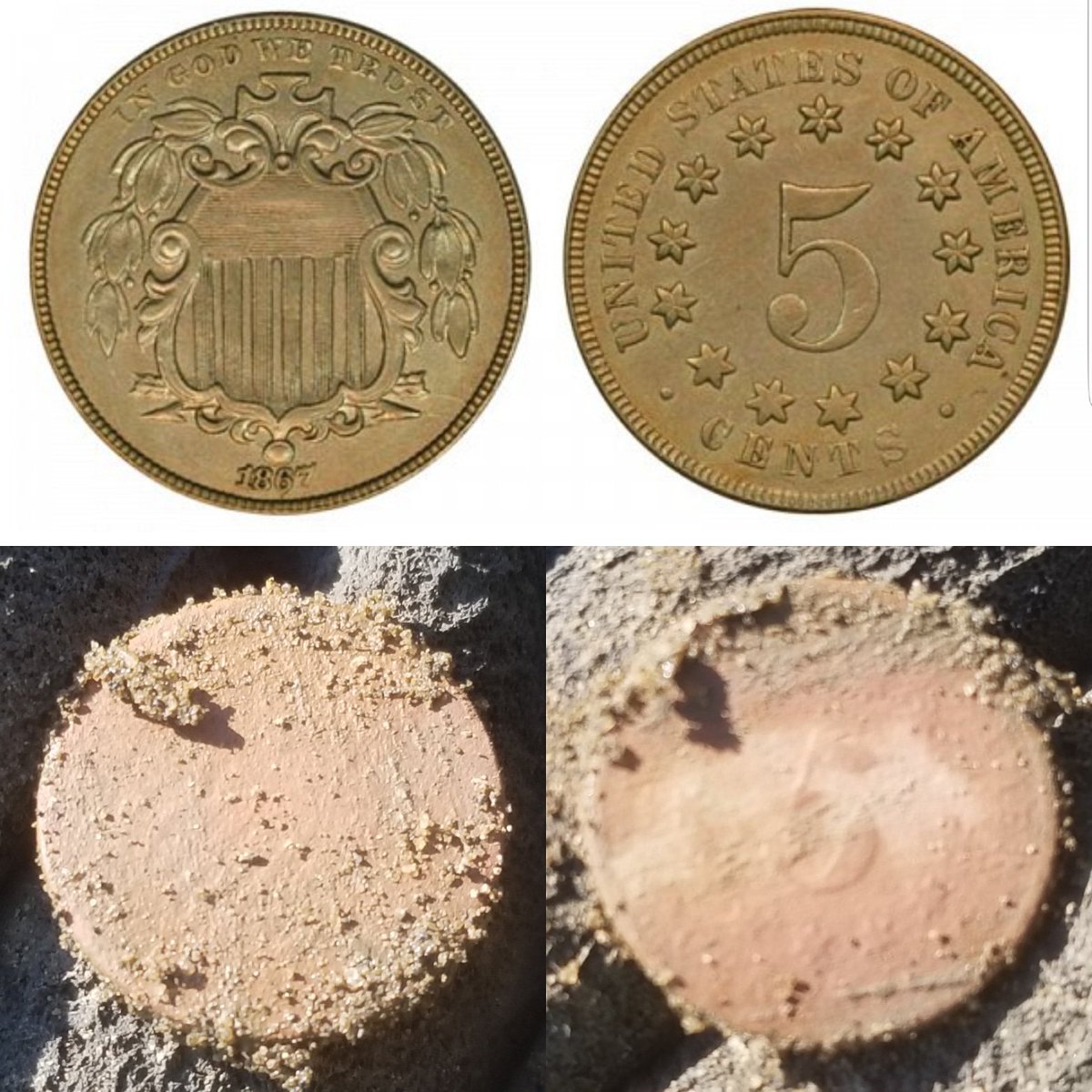 FINDER_BINDERS's tweet photo. #Macro #MultiKruzer #GOLDROB #rescue #ShieldNickel #dirt #preservehistory #FiveCent #CopperNickel #coin #Type2 #FINDERBINDERS #DIGUS #RelicHunting #rescuehistory #metaldetecting #coil2thesoil #digging #dirtfishing #history #detecting #oldcoin #fivecentpiece #saturdaynightcoinshow https://t.co/p7ldu4KC6X