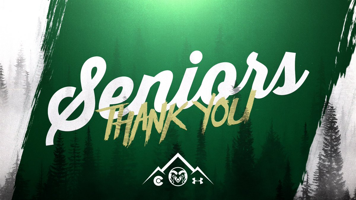 CSURams's tweet photo. Thank you to all the @CSUFootball, Cheer &amp; Golden Poms, and Band seniors for being stalwart Rams 🐏🐏🐏

#ProudToBe | #CSURams https://t.co/6EuGjgSerU
