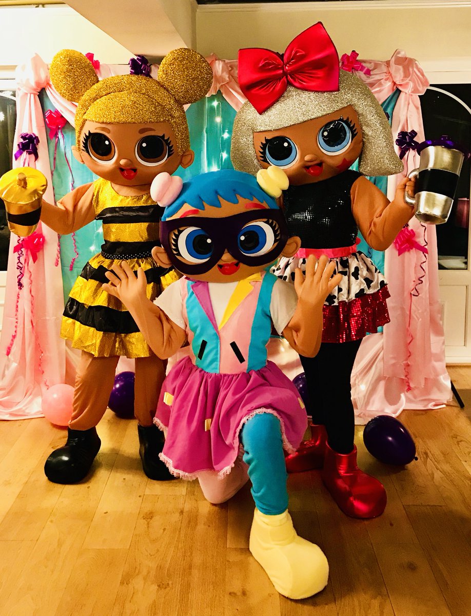 ⭐️Exciting!! Little peeps  lol dolls ⭐️
💖Queen Bee💖Diva💖Bon Bon. 
Our lol dolls will be doing Christmas home visits delivering lol doll gifts!!
Friday 21st December limited spaces 
£25 per visit includes 1 gift, additional gifts £5 message us on 07557478416