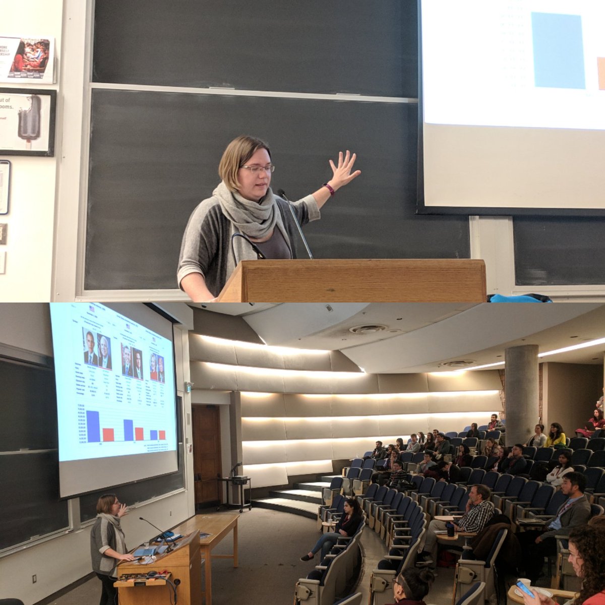 UofT_HFIG's tweet photo. How well do we understand the data that we see everyday? Prof. Fanny Chevalier is currently giving IUW 2018's closing keynote talk @zirtech #iuw2018 #hfig https://t.co/reJPjOVp72