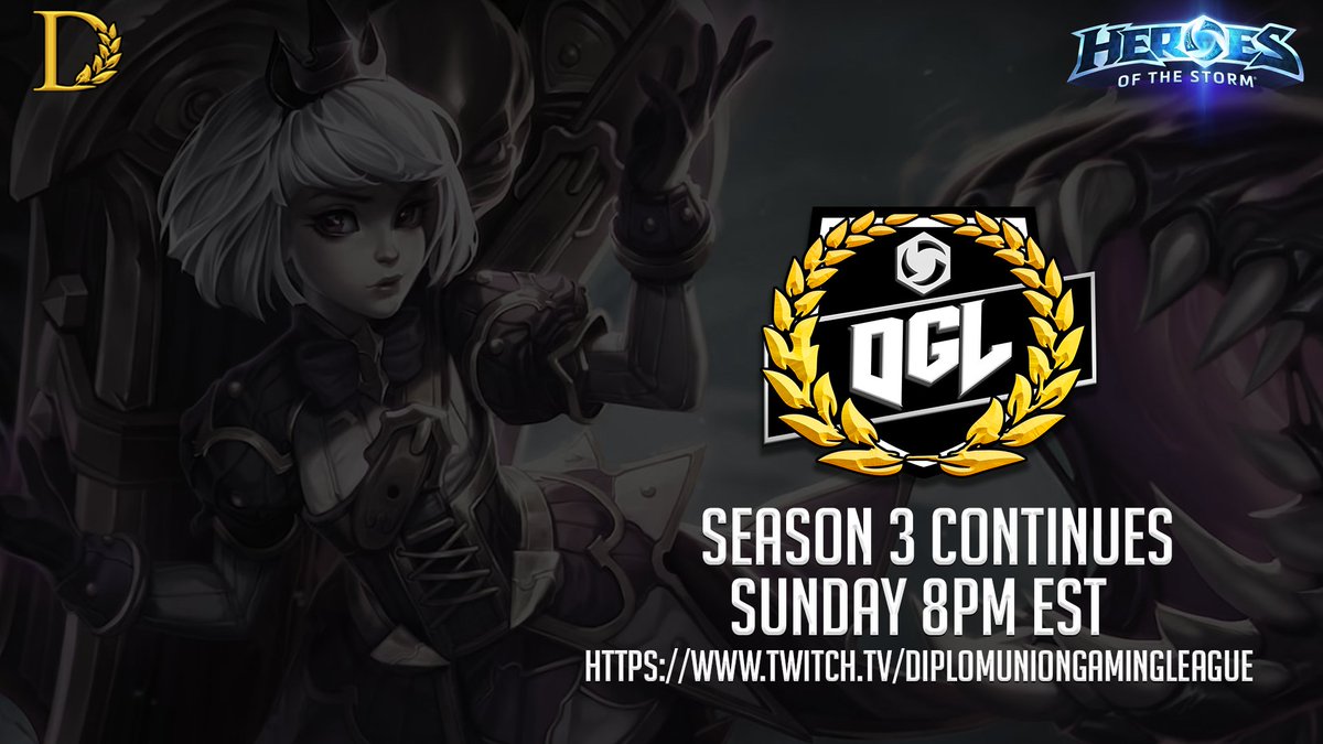 diploggaming's tweet photo. I hope your having a great weekend so far! A friendly reminder that DGL will be continuing with this weeks match being tomorrow Sunday November 18th, at 8pm EST.

Be sure to remind your friends! https://t.co/ZAfMT4cjaM