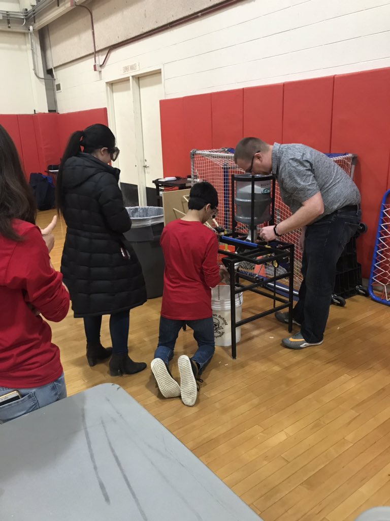 StrohCity's tweet photo. @BarringtonHS220 #SciOBHS team had a great time at the Palatine Invite! We are ready for the awards ceremony now! https://t.co/1KiJgKFTFV