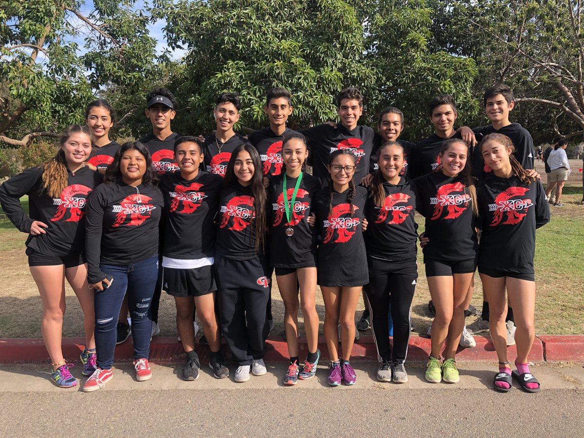 cristinadezz's tweet photo. Emotional day!!! Our boys and girls team capping off their season with an impressive run this afternoon! Individually Estela Bustillos finished 7th overall in D3 and punched her ticket to the CA State Championships in Fresno next weekend!! #StateBound #CPXC https://t.co/PLX6UUHqmn
