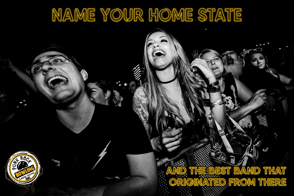 PunkRockBowling's tweet photo. #representyourstate https://t.co/ami10UHIBO