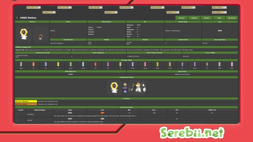 Serebii Net Twitterissa Serebii Reminder Our Databases Are All Up To Date With All Pokemon Data Pokemon Locations Item Locations And So Forth For Pokemon Let S Go Pikachu Eevee Pokedex T Co Tespilhwcv Locations Serebii Net Twitterissa Serebii Reminder Our Databases Are All Up To Date With All Pokemon Data Pokemon Locations Item Locations And So Forth For Pokemon Let S Go Pikachu Eevee Pokedex T Co Tespilhwcv Locations