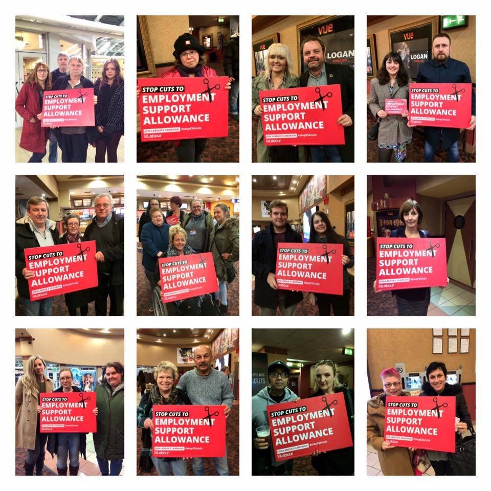 PaulMccartan1's tweet photo. 2 years ago today, I led the local #StopEsaCuts at the #Scunthorpe showing of @idanielblake . Since, this Tory government have officially made poverty worse and now under a UN investigation! #TimeForChange #IDanielBlake https://t.co/V7itptFxUk