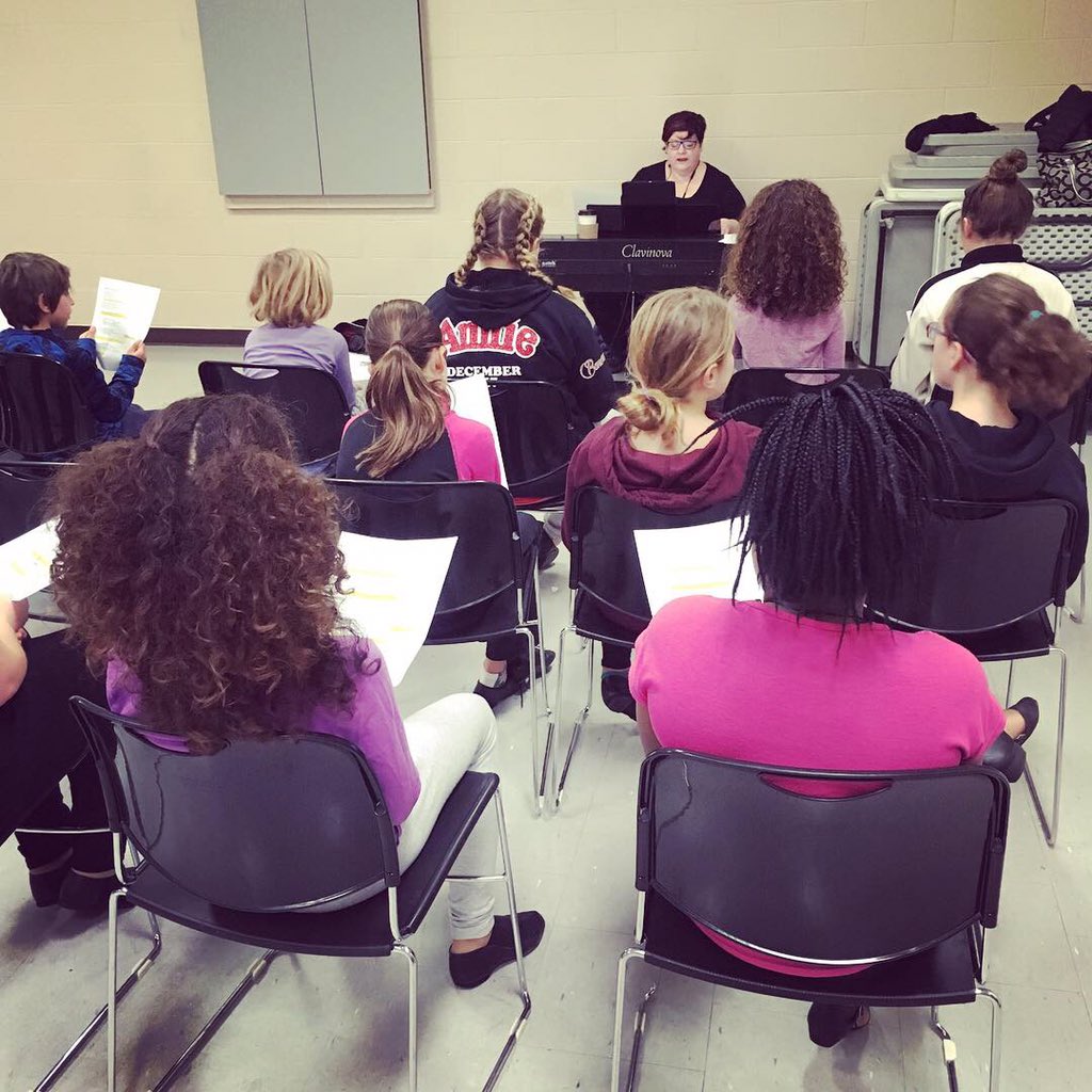 OttawaMusicals's tweet photo. The process has started. Day one of rehearsals for our kids choir with our wonderful MD Wendy Berkelaar. Sweet kids with even sweeter voices. Welcome aboard "Cold Hands" and "Warm Hearts". #ottawapanto #rehearsals #ottawatheatre #ottawaevents #cinderella #myottawa #ottawatourism https://t.co/4DKzZ2l9yT