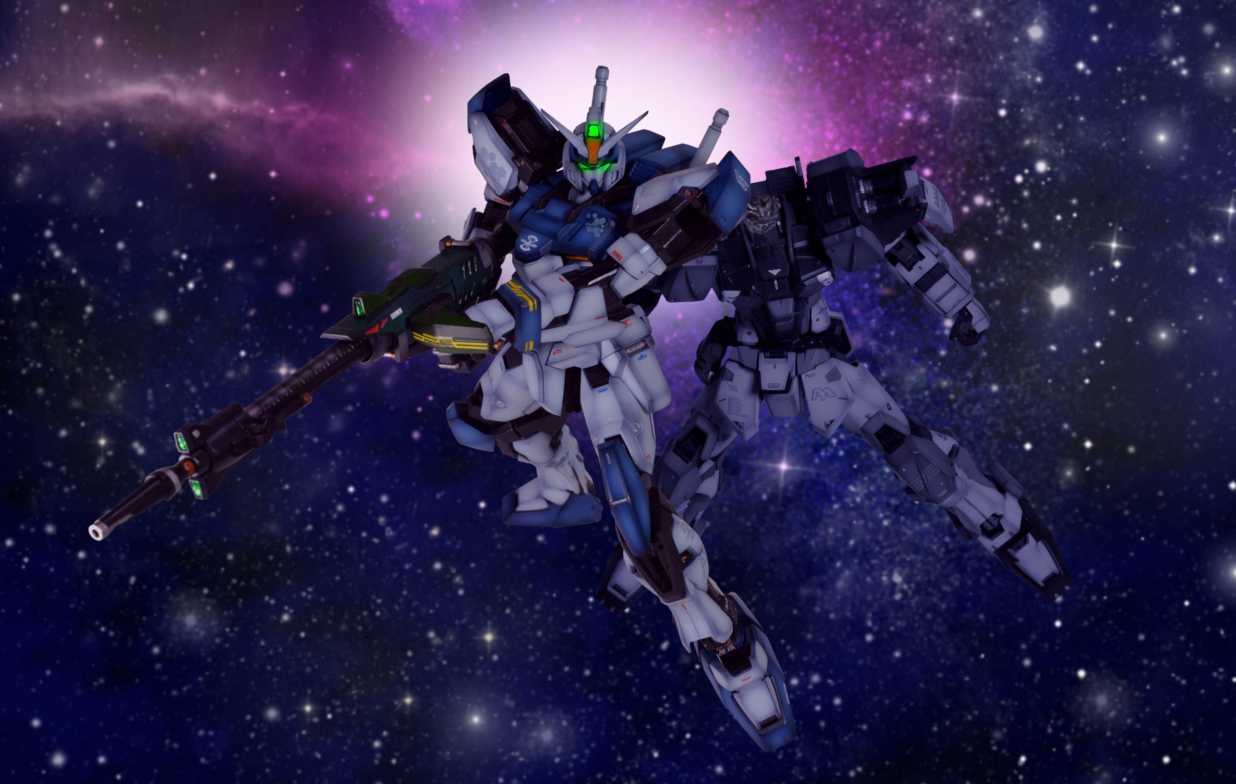 M E T E O R グゥレイトザクファントム完成しました ٩ ˊᗜˋ و そいつをよこせ 機動戦士 ガンダムseed 第50話 終わらない明日へ より デュエルが完成してバスターと２体揃ったら ずっと再現してみたいと 思っていたデジラマです ガンダムseedの