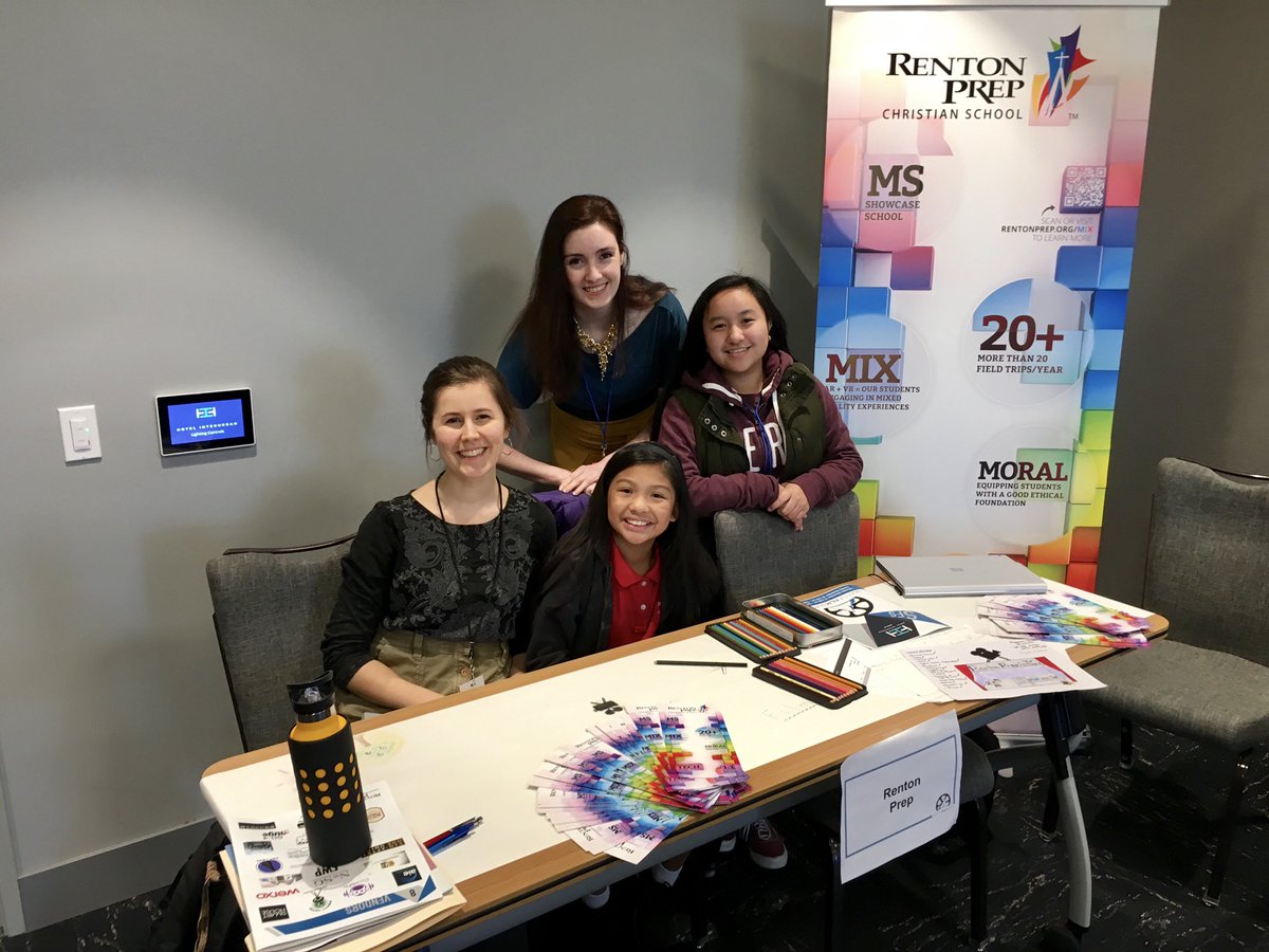 mrzphd's tweet photo. Renton Prep is here at the Seattle Film Summit. #SFS2018 #ShowcaseSchool #filmmaking https://t.co/xo5T5h8uBK