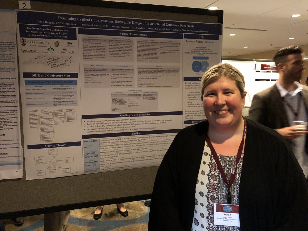fpwonsav's tweet photo. @UNCGSchoolofEdu @LBmathemagician @MsEmilyBryant @arren_duggan #PMENA18 Conference poster sessions talking about the great things @ncmathcollab is doing for #NCMath https://t.co/5FLAcUzWUH