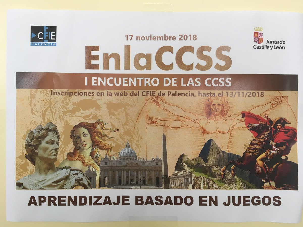 ArantxaSoriaM's tweet photo. Espectacular jornada aprendizaje  I Encuentro Regional de Docentes de Ciencias Sociales #EnlaCCSS @CFIE_PALENCIA Gracias @EscolapiosSoria por poder participar y organización la iniciativa y flores.Sois unos detallistas. Inspiración, ganas, ilusión, profesionalidad y buena gente! https://t.co/LuGjInw2g5
