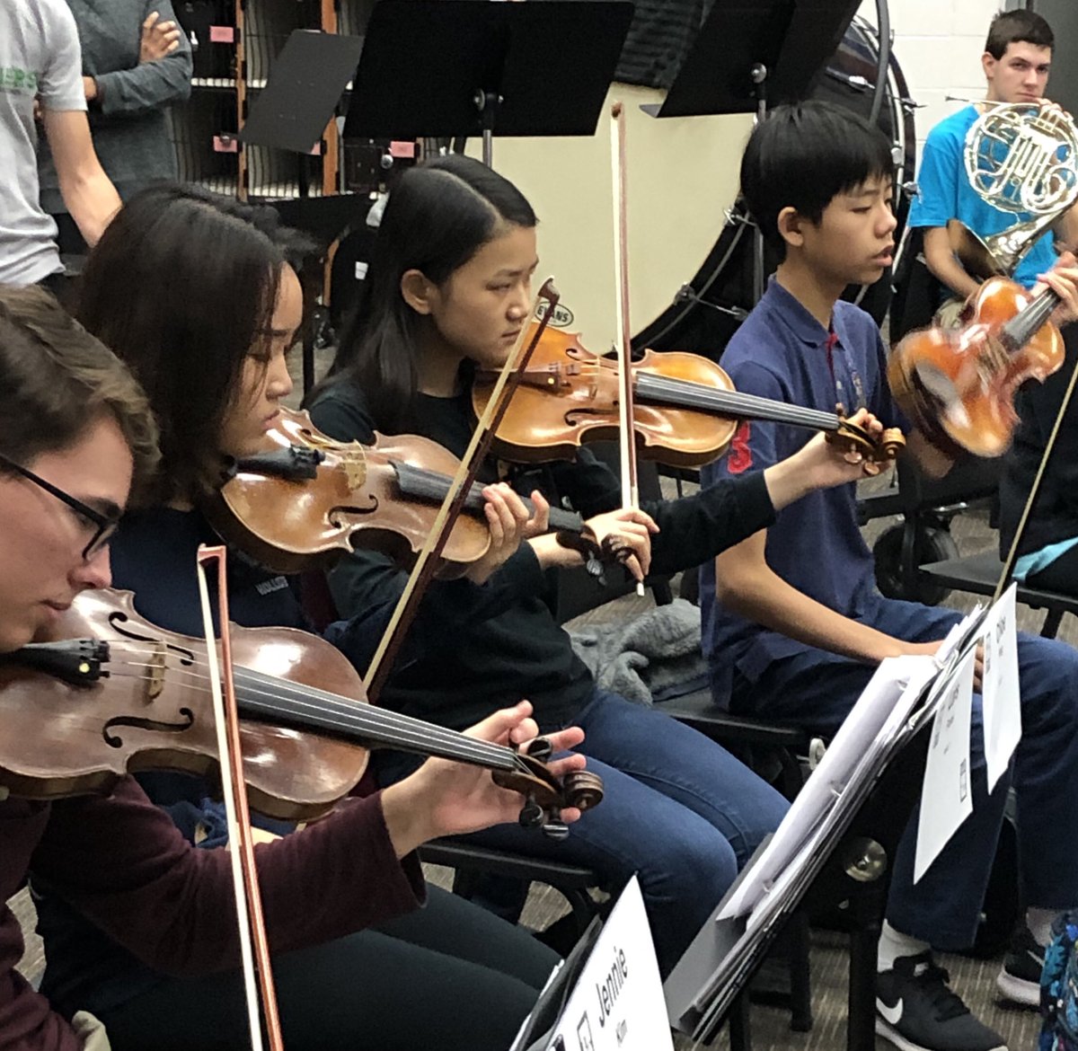 CyWoodsOrch's tweet photo. Good luck to our violin and viola players at Region concert!  5:30 pm at Bridgeland High School. Come see then shine! https://t.co/vhsoNWJcwp
