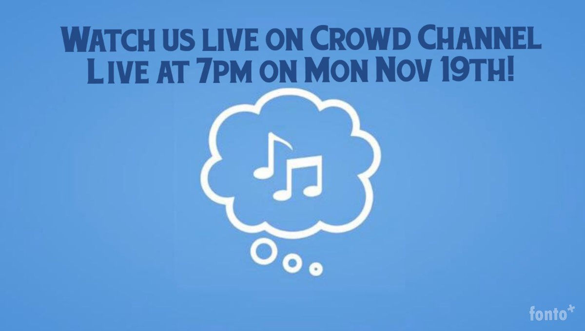 PlayHitkeyboard's tweet photo. Watch us live on Crowd Channel Live at 7pm UK time on Mon Nov 19th! Part of our crowdfunding campaign, register https://t.co/eTJq3cRtY5 to join us live, &amp; you can see our campaign here https://t.co/92ooebG35U https://t.co/kUDiExcQnL