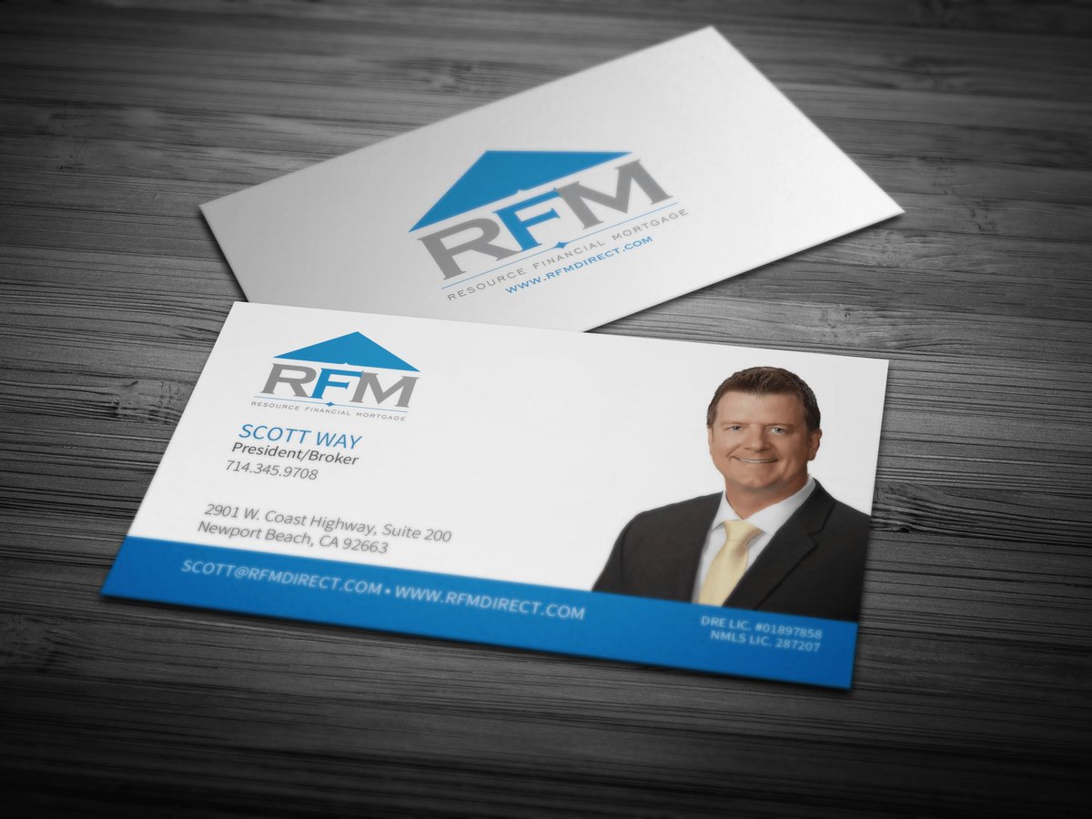 frwstudios's tweet photo. It's always great when a #creative project is for a friend. We just designed a new look for #RESOURCEFINANCIALMORTGAGE's business cards #print #graphicdesign #orangecounty #newportbeach #danapoint #bni #socalbni #BusinessCards #FRWStudios #DamnFineDesign https://t.co/DerogFSWJN