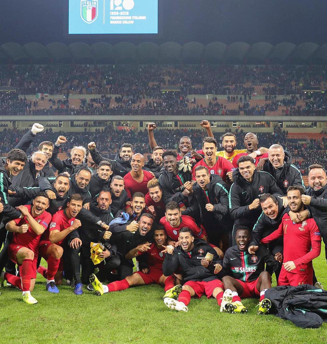 VAMOS <a href="/selecaoportugal/">Portugal</a> 💪🏿🇵🇹⬆️