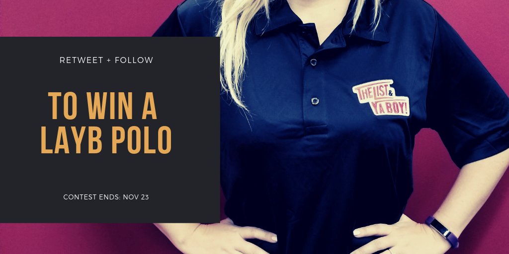 FightfulSelect's tweet photo. 👕  Get a free #LAYB polo! 👕 Retweet + Follow for a chance to #win. End November 23. #LAYBgiveaway https://t.co/Cj6Up8xhHY