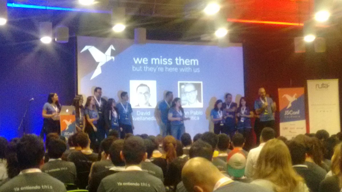 chougeral's tweet photo. Muchas gracias a los organizadores por este gran evento!! @jsconfco #JSConfCO
#jsconfco #jsconfco2018
(*´╰╯`๓){Thanks*。*。 https://t.co/guN8hfASkU