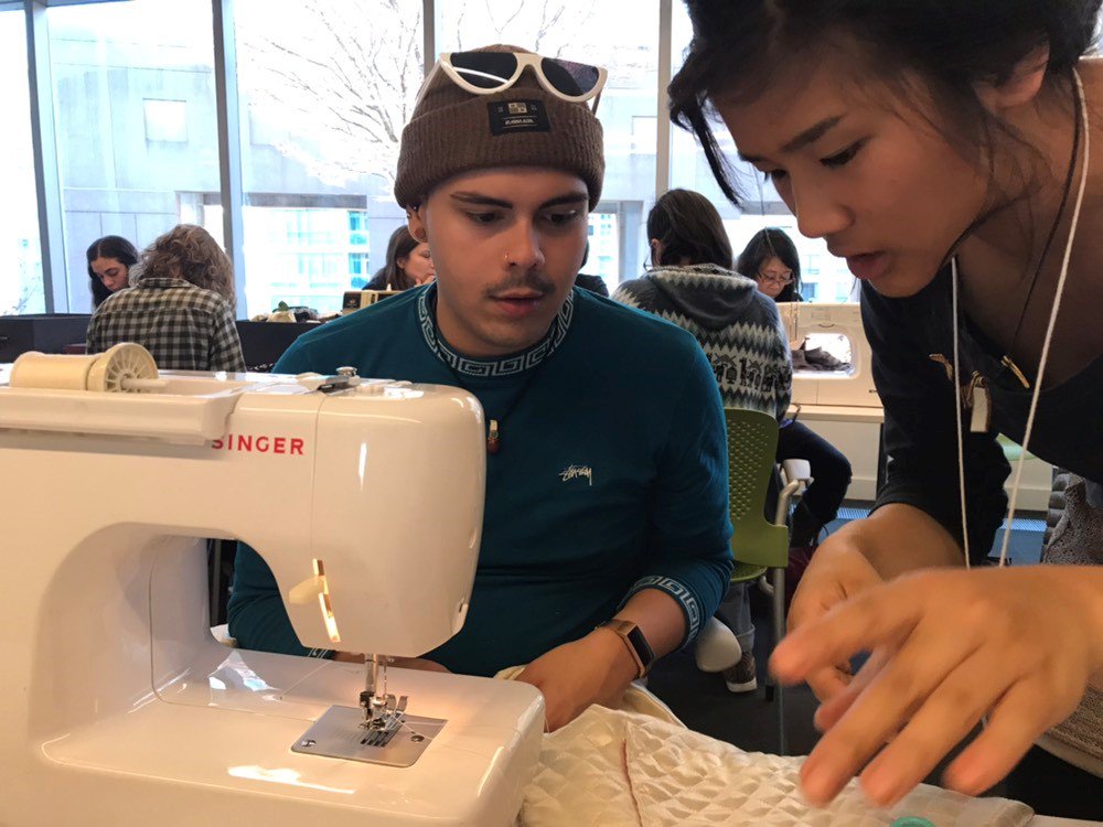 The free "clothing fix-it" workshop by <a href="/Frameworq/">Frameworq</a> is aimed at teaching sewing newbies and encouraging sewing veterans to upcycle their clothes so they don't end up in the landfill. <a href="/CityNewsVAN/">CityNews Vancouver</a> <a href="/NEWS1130/">CityNews 1130 Vancouver (Inactive)</a> <a href="/BT_Vancouver/">Breakfast Television Vancouver</a>