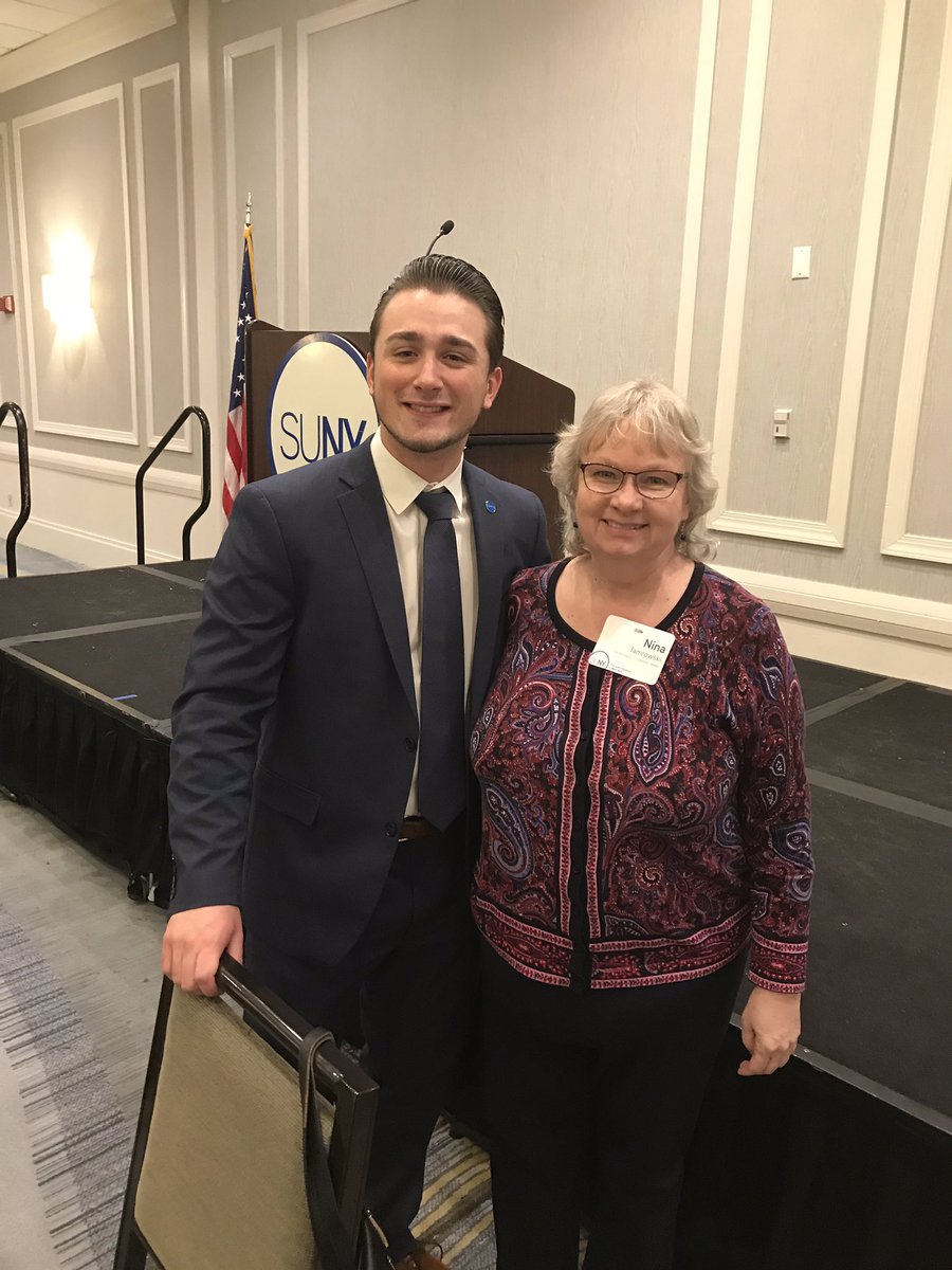 SUNYFCCC's tweet photo. SA President Mike Braun giving his first State of the Assembly address! Over 400 students attended! SUNY FCCC is happy to be part of it! @sunysa @suny #FallConference2018 https://t.co/hqwLeqyi44