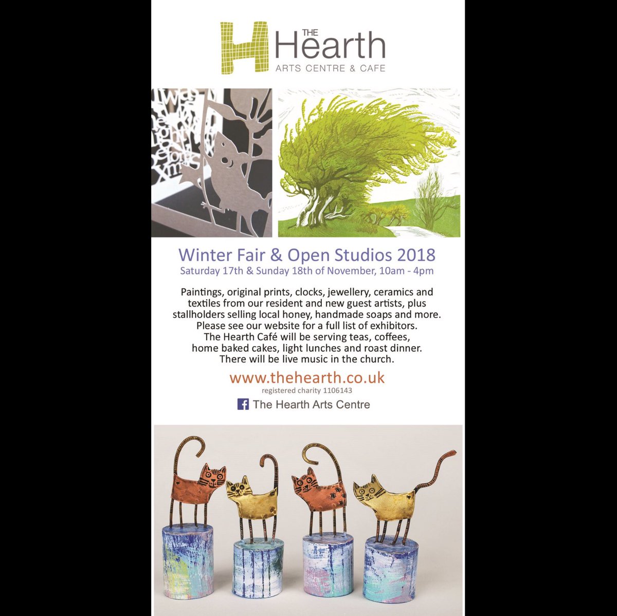 WillowInDurham's tweet photo. I’m all set up and ready to go at The Hearth Art Centre’s Winter Fair and Open Studios in the morning. Open 10am to 4pm Sunday. Well worth a visit to see a wonderful selection of work by twenty artists both residents and guests. @TheHearthArt https://t.co/1HXOFO7X6D