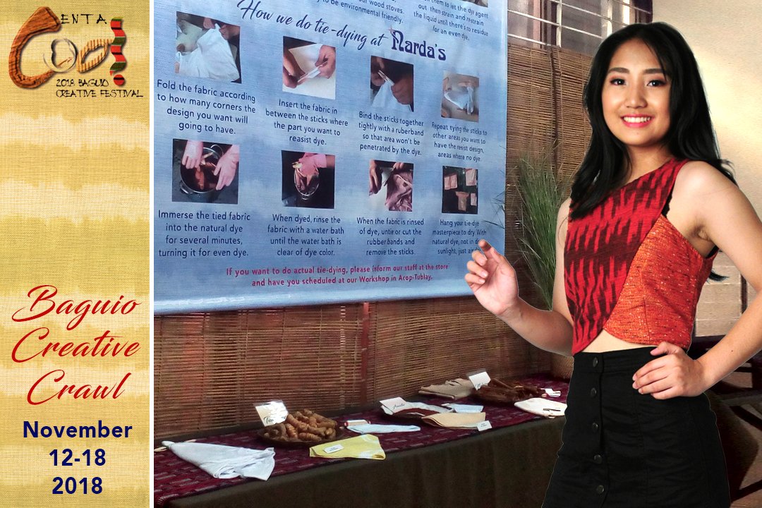 nardasph's tweet image. We are proud to be a part of the Baguio Creative Crawl from Nov 12-18, 2018!  

Check us online at nardas.com  

#BaguioCreativeCrawl #BaguioCreative #ENTAcool #Nardas   

Shamirah Raguro of Shayonney Productions Co.
Ian Najera &amp;amp; Nicki Codio, Hair &amp;amp; Make Up