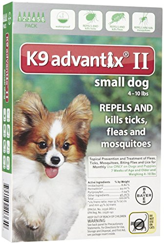 LoveToyDogs's tweet image. K9 Advantix II Flea and Tick Treatment – Small Dog – 6 ct dlvr.it/QrVS3c #FleaAndTickControl #fleaandtick