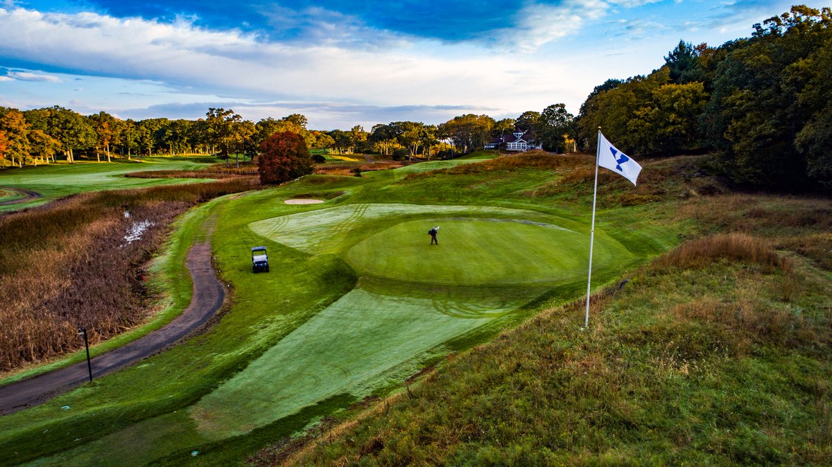 Yale's double punchbowl 3rd, then and now.