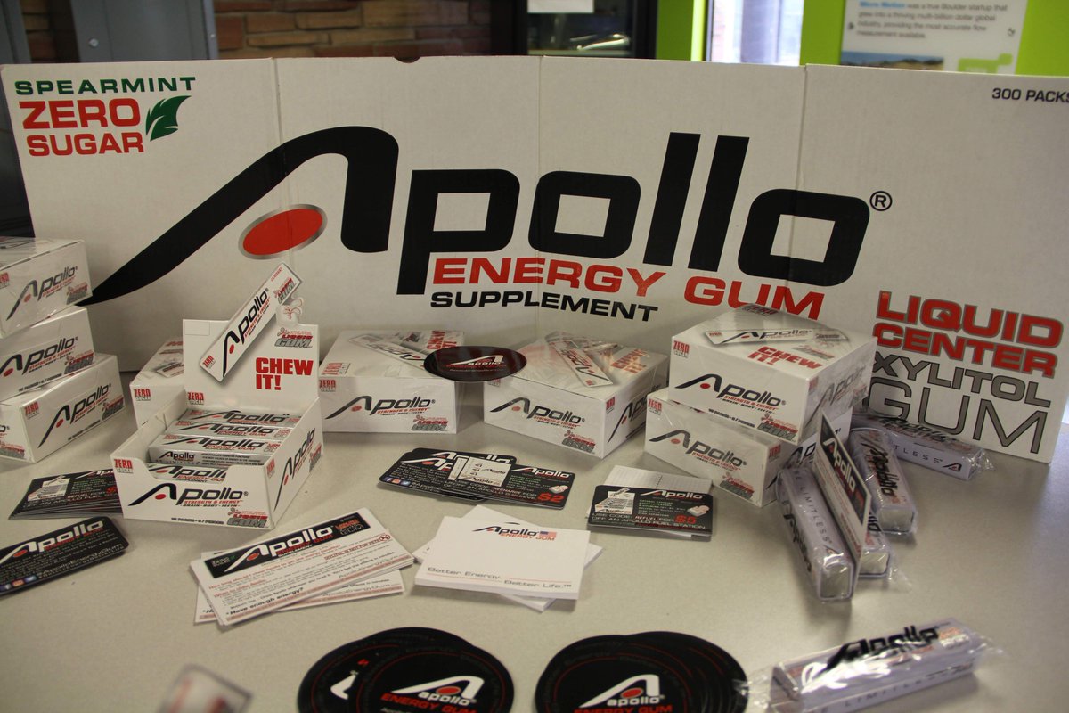 Thanks for keeping us perky around here <a href="/ApolloEnergyGum/">Apollo Energy Gum</a> - our #BUIDLers #Thankful for your help in keeping the creative juices flowing!  We think it tastes great too! 

#SWBoulder #TGSW2018 #Decentralize