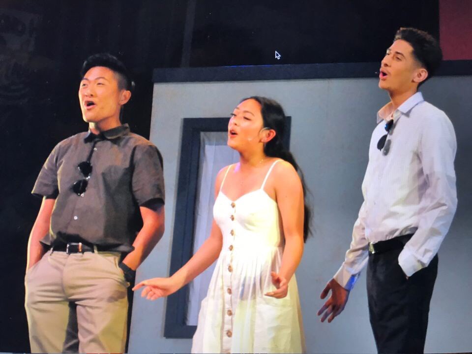ECHSDRAMADEPT's tweet photo. there’s only two shows left of MAMMA MIA 🌹 come see this amazing cast perform tonight at 7pm or tomorrow at 2pm https://t.co/tDANwkco0m