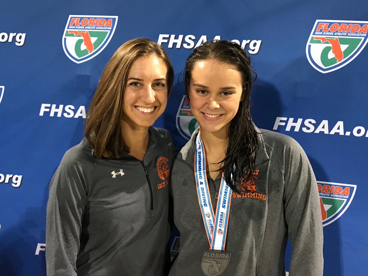 petersad1234's tweet photo. Congratulations to Audrey Delcompare 4th place in the state 200 IM @LelySwim @WeAreLely @CoachMotes https://t.co/K2GrkwJ96w